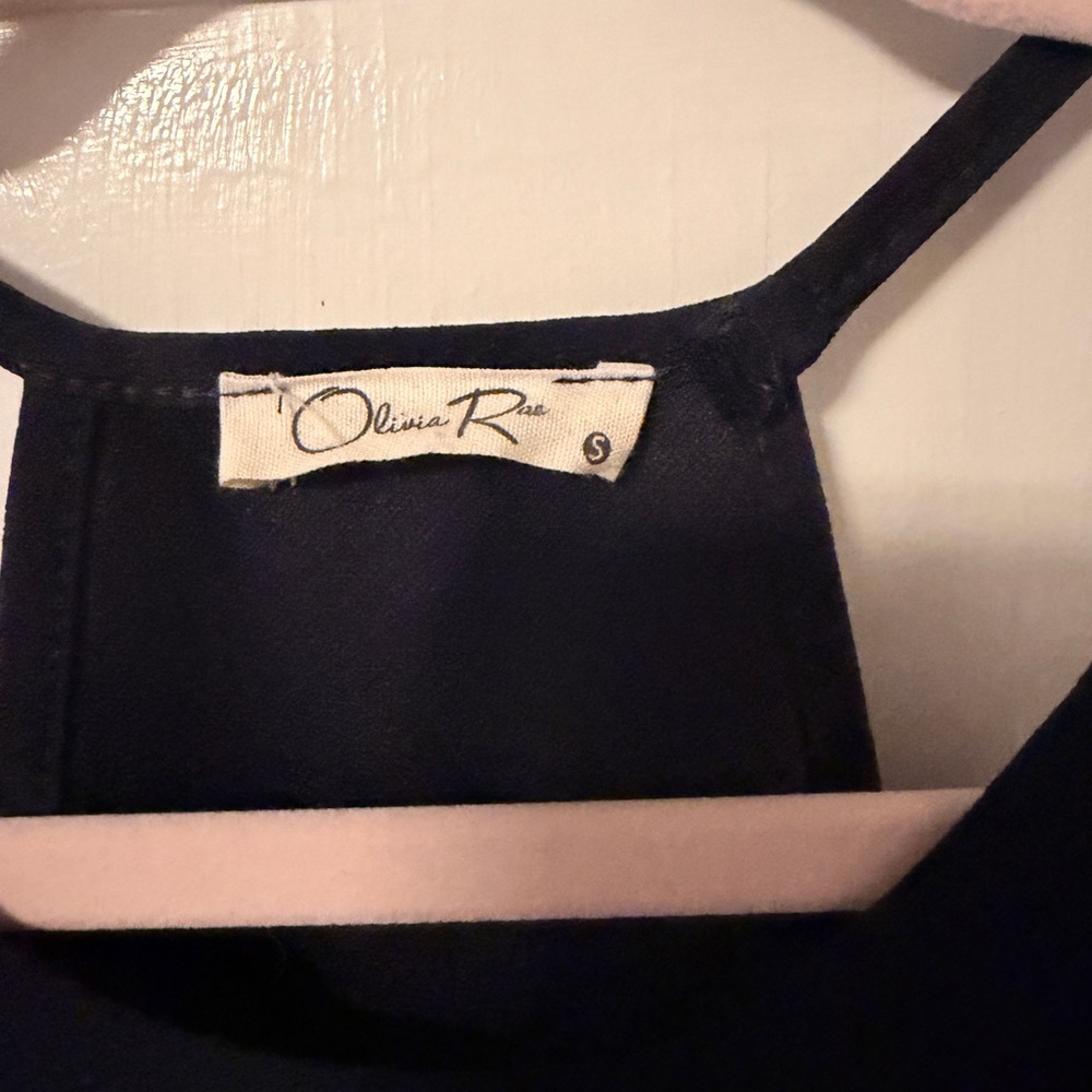 Olivia Rae Navy Racerback Dress - Picture 2 of 2